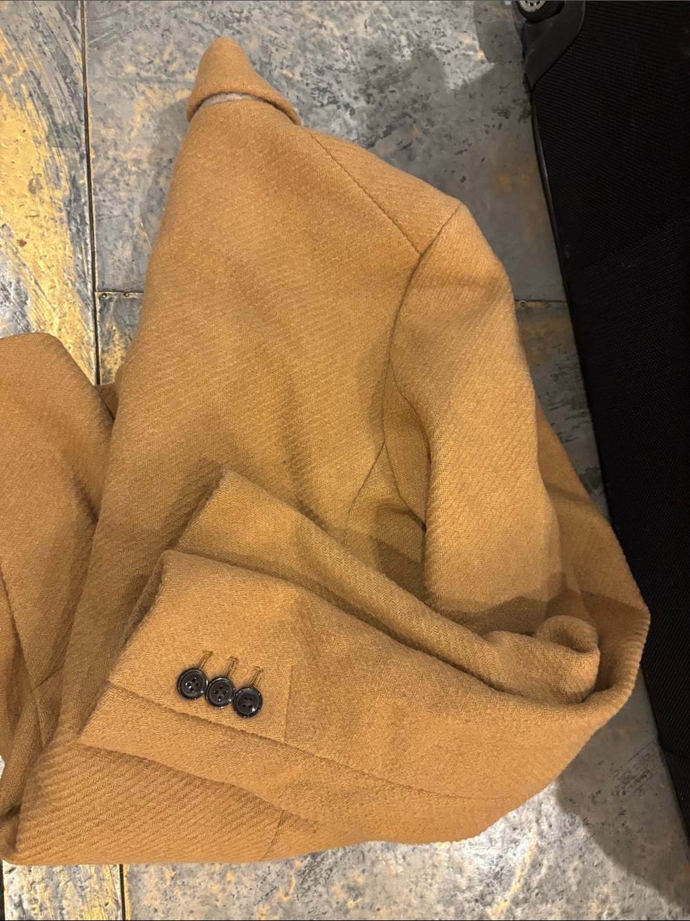 Banana Republic camel peacoat